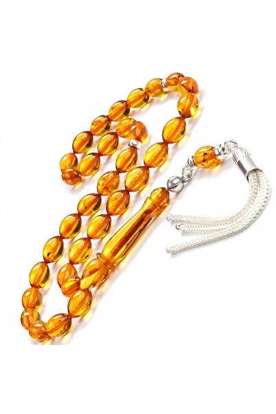 TESBİHCİBABA Baltic Pearl Honey Drop Amber Prayer Beads