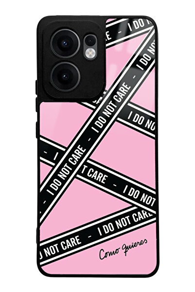 Spoyi Oppo Reno 13F Compatible I Don'T Care Designed Glossy Phone Case