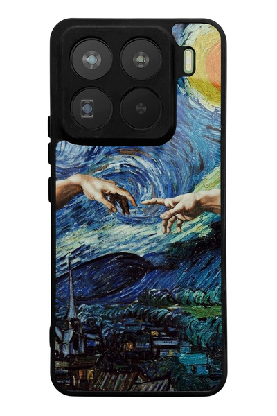 Spoyi Xiaomi Mi 15 Pro Hand-In-Hand Designed Glossy Phone Case