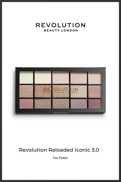 revolution beauty Reloaded Eyeshadow Palette Iconic 3.0