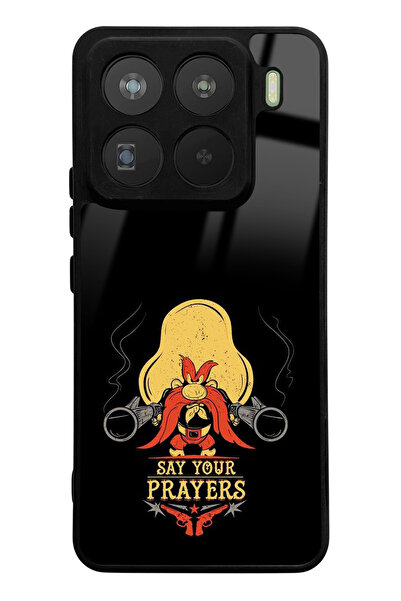Spoyi Xiaomi Mi 15 Pro Compatible Say Your Prayers Design Glossy Phone Case