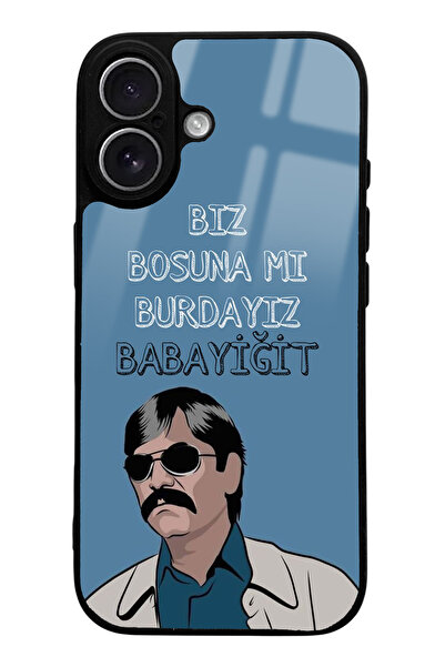 Spoyi iPhone 17 Glossy Phone Case with Babayiğit Design Compatible