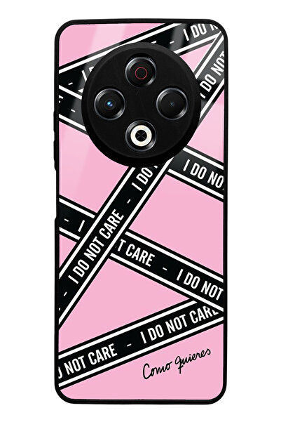 Spoyi Tecno Spark 30 I Don'T Care Design Glossy Phone Case Compatible