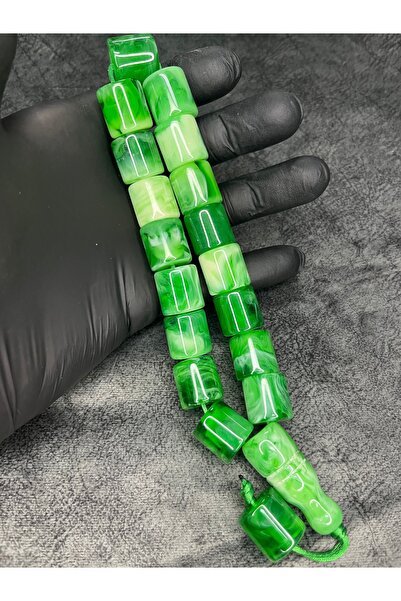 Mos Tespih Mascot High-End Cut Powder Amber Prayer Beads