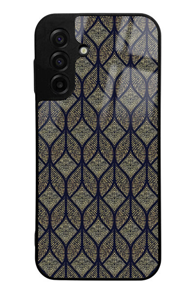 Spoyi Samsung A17 Leaf Motif Design Glossy Phone Case Compatible