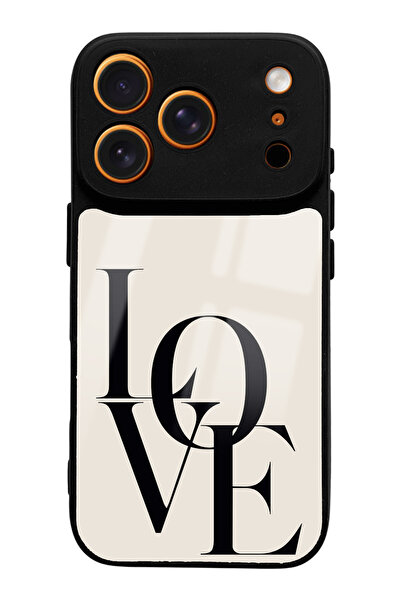 Spoyi iPhone 17 Pro Love Designed Glossy Phone Case