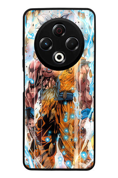 Spoyi Tecno Spark 30 Compatible Anime War Design Glossy Phone Case