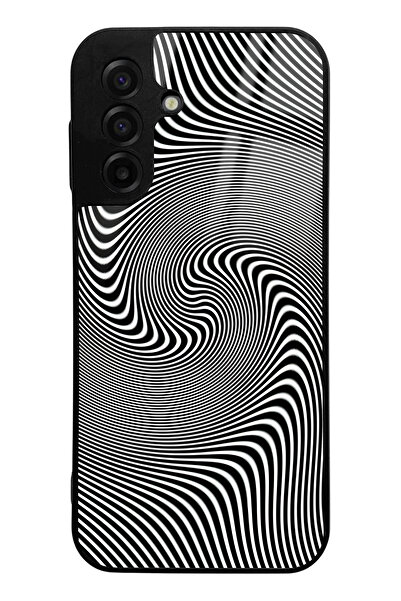 Spoyi A17 Compatible Triptrance Wave Designed Glossy Phone Case