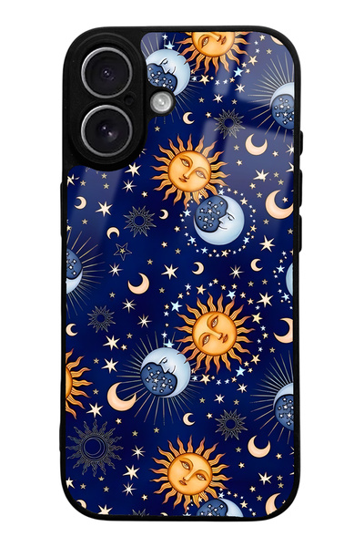 Spoyi iPhone 17 Compatible Night Design Glossy Phone Case