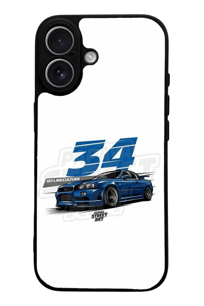 Spoyi حافظة هاتف آيفون 17 بتصميم سكاي لاين اللامع