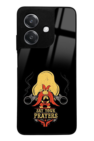 Spoyi Oppo A3 Compatible Say Your Prayers Design Glossy Phone Case