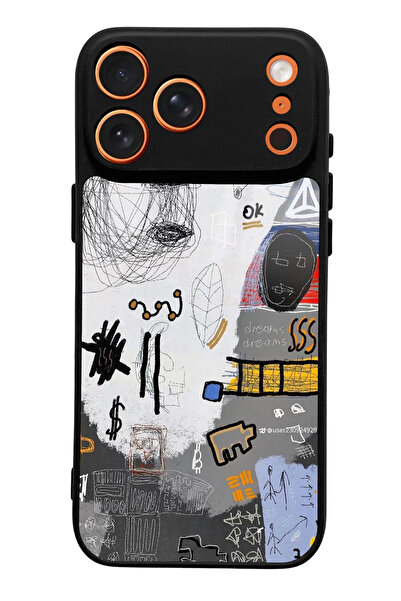 Spoyi iPhone 17 Pro Max Math Board Design Glossy Phone Case Compatible