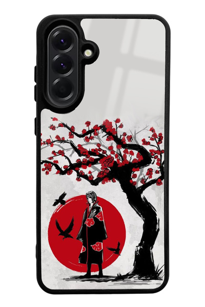 Spoyi A56 Compatible Glossy Phone Case with Tree of Life Design