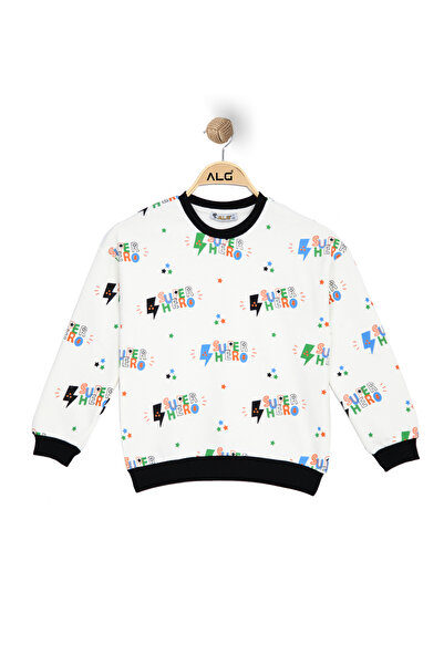 ALG سترة رياضية مطبوعة عليها شخصية سوبر هيرو للأولاد