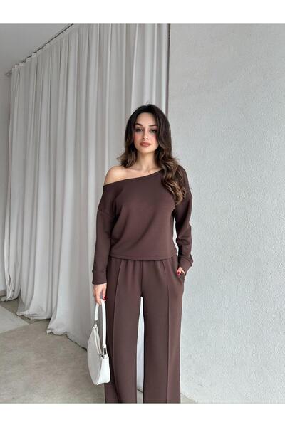 Mooi Butik Forest Set 8671 - Bitter Coffee