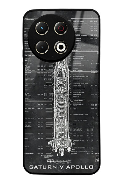 Spoyi Tecno Spark 30 Pro Apollo Plan Design Glossy Phone Case Compatible