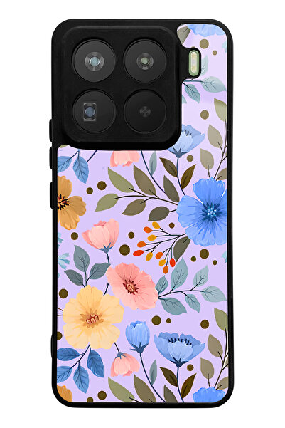 Spoyi Xiaomi Mi 15 Pro Glossy Phone Case with Flower Garden Design