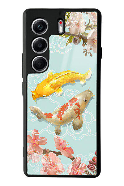 Spoyi Tecno Camon 40 Pro Goldfish Design Glossy Phone Case Compatible
