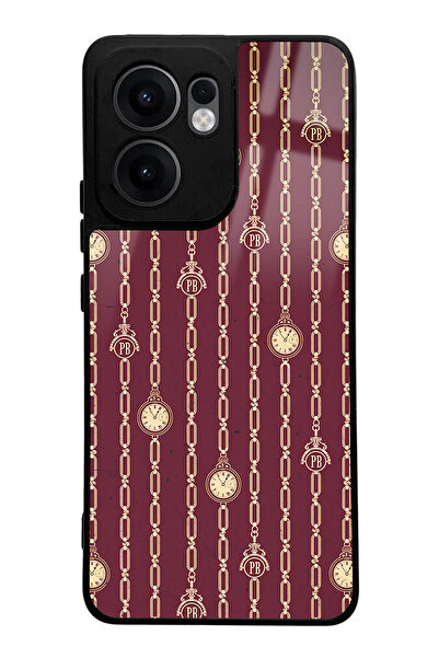 Spoyi Oppo Reno 13F Peaky Blinders Wallpaper Design Glossy Phone Case Compatible