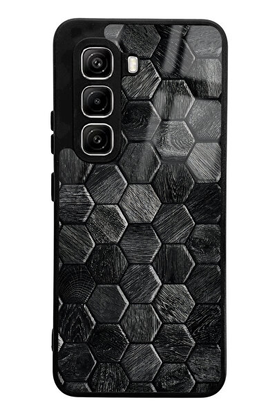 Spoyi Infinix Hot 50 Pro Compatible Stones Design Glossy Phone Case