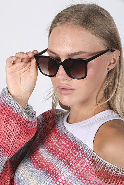 Angel Eyes Brown Selin Model Women's Sunglasses Uv400 Protection