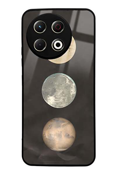 Spoyi Tecno Spark 30 Pro Night Moon Design Glossy Phone Case