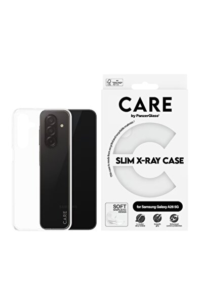 CARE by PanzerGlass® Θήκη για Samsung Galaxy A26 5G, Μοντέρνα θήκη, Αντιολισθητική, Αντιδακτυλική, Καφέ