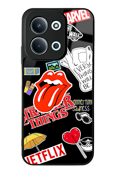 Spoyi Xiaomi Redmi 15C 4g Sticker Design Glossy Phone Case