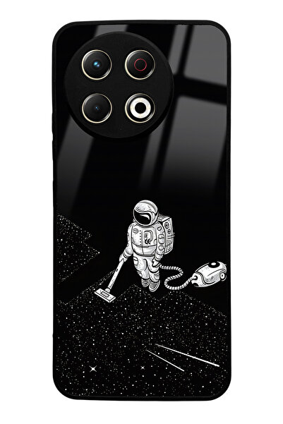 Spoyi Tecno Spark 30 Pro Compatible Astronaut Tatiana Design Glossy Phone Case