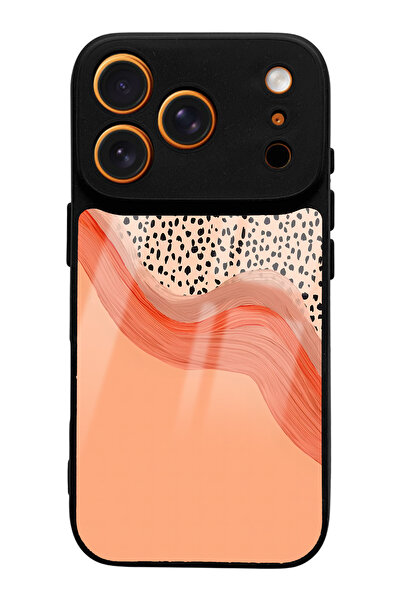 Spoyi iPhone 17 Pro Compatiblenude Spotted Design Glossy Phone Case