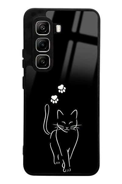 Spoyi Infinix Hot 50 Pro Compatible Paticik Design Glossy Phone Case