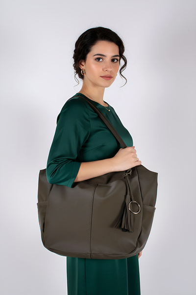 Bonica Bossa Astarlı Tek Bölmeli Püsküllü El Ve Omuz Çantası 111005