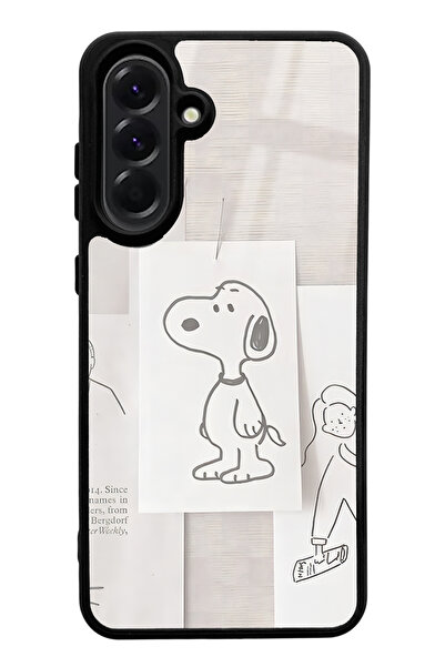 Spoyi A56 Compatible Snoppy Designed Glossy Phone Case