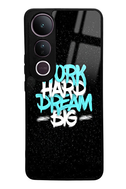 Spoyi Vivo V50 Lite Space Motto Design Glossy Phone Compatible Case