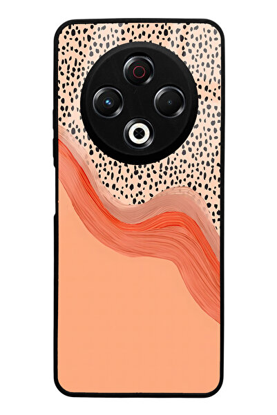 Spoyi Tecno Spark 30 Compatible Nude Speckled Design Glossy Phone Case