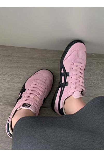Onitsuka Tiger Women Tokuten Casual Athlesiure/Colorblock Sneakers Pink/Black