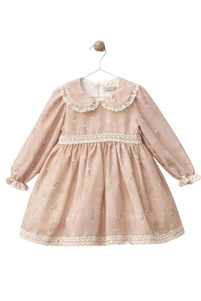 WONDRESS BABY W1041 Kız Bebek Papatya Baskılı Elbise