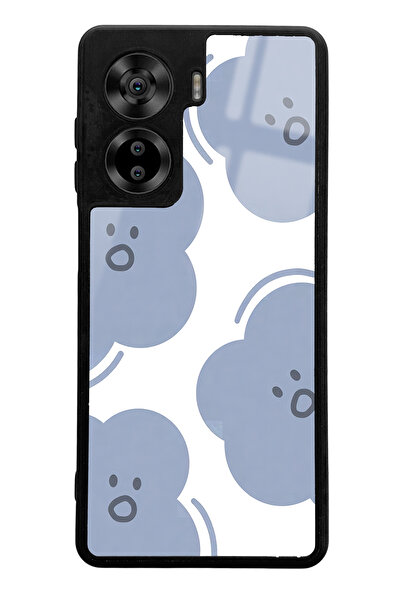 Spoyi Casper Via X40 Compatible Cloud Face Design Glossy Phone Case