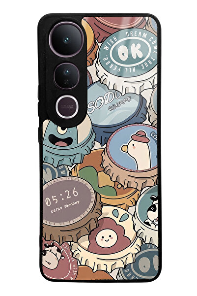 Spoyi Vivo V50 Lite Crown Cap Designed Glossy Phone Case