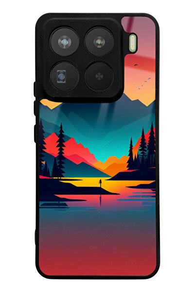 Spoyi Xiaomi Mi 15 Pro Glossy Phone Case with Sunset Design