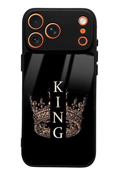 Spoyi iPhone 17 Pro Max King Designed Glossy Phone Case