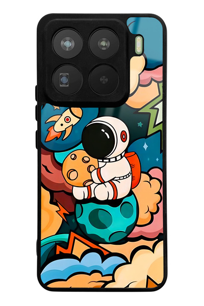 Spoyi Xiaomi Mi 15 Pro Baby Astronaut Design Glossy Phone Case Compatible
