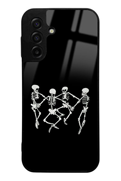 Spoyi Samsung A17 Dancer Skeleton Design Glossy Phone Case