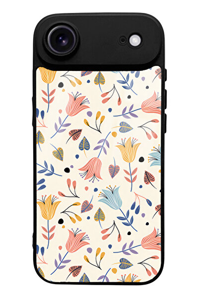 Spoyi iPhone 17 Air Compatible Glossy Phone Case with White Banded Design