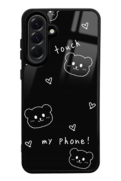 Spoyi A56 Don'T Touch Designed Glossy Phone Case Compatible