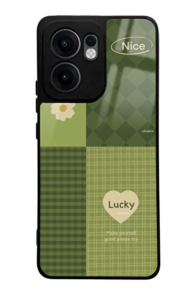 Spoyi Oppo Reno 13F Lucky Design Glossy Phone Case Compatible