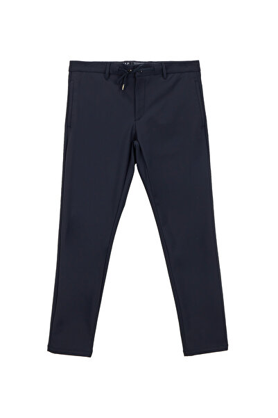 GMG FIRENZE Normal Bel Normal Paça Jogger Lacivert Erkek Pantolon GU25MFW01012