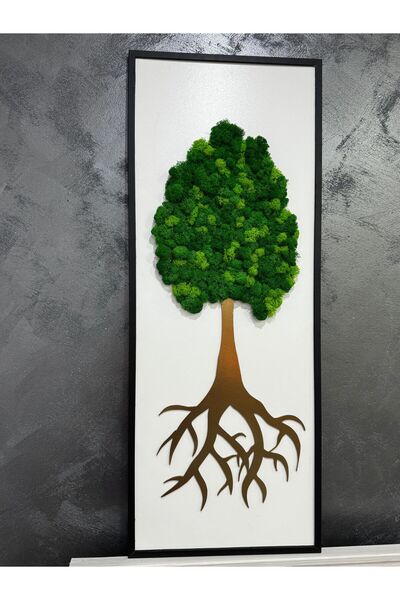 OEM Tablou copac licheni 80x30cm