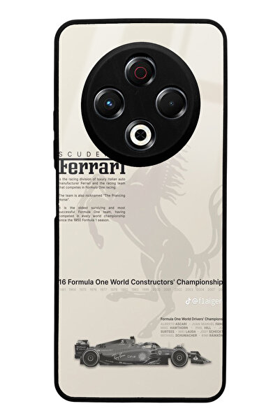 Spoyi Tecno Spark 30 Ferrari Design Glossy Phone Case