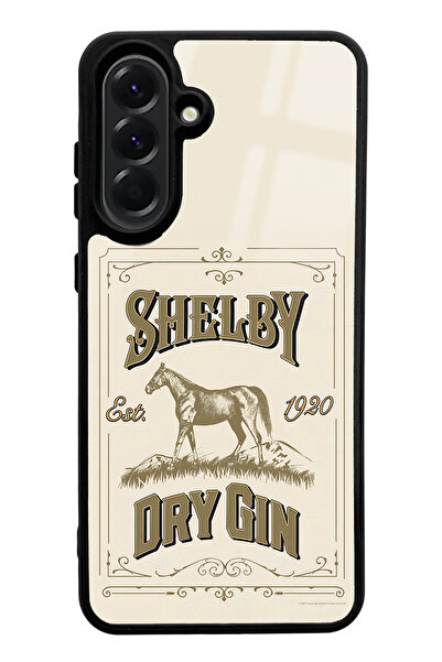 Spoyi A56 Compatible Peaky Blinders Shelby Dry Gin Designed Glossy Phone Case